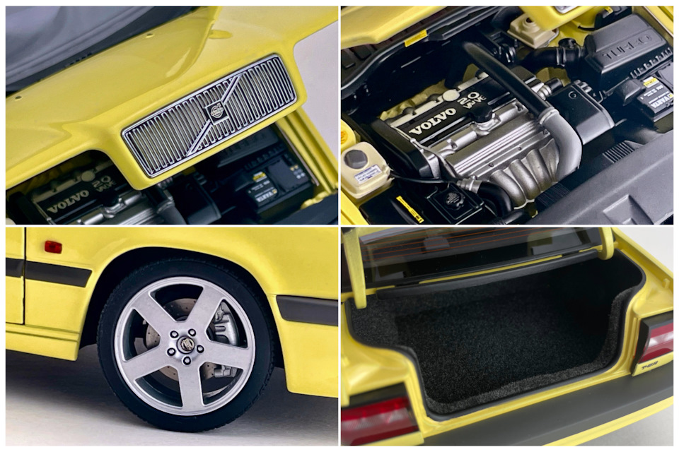 1:18 AUTOart 1995 Volvo 850 T-5R Sedan, Cream Yellow — Сообщество