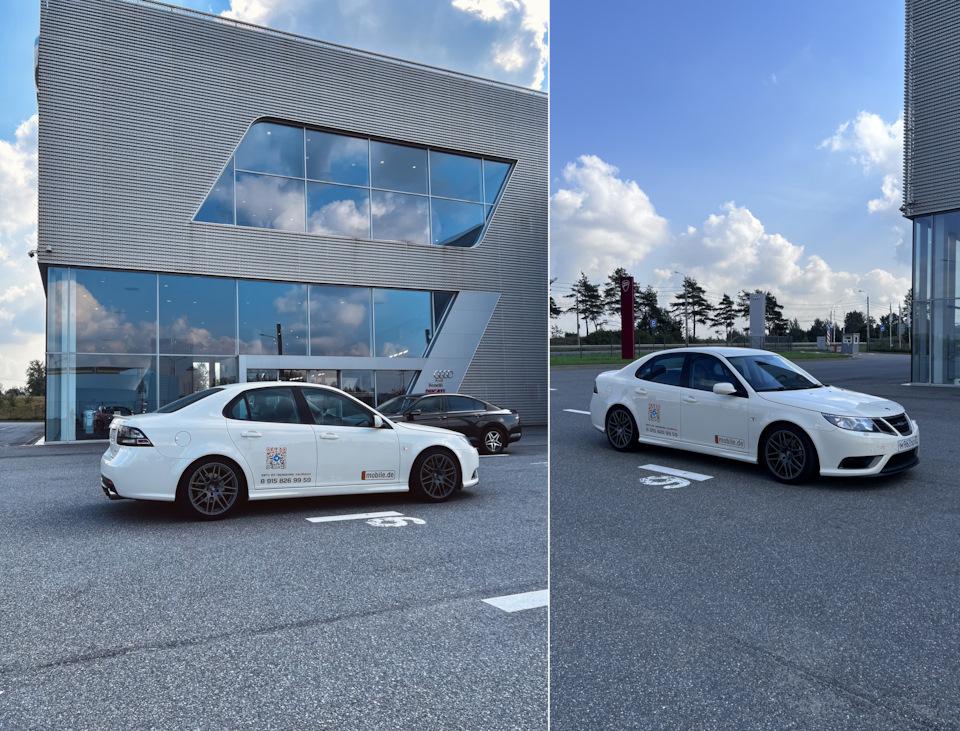 Ездил в Ауди смотреть на Альфу. — Saab 9-3 (2G)