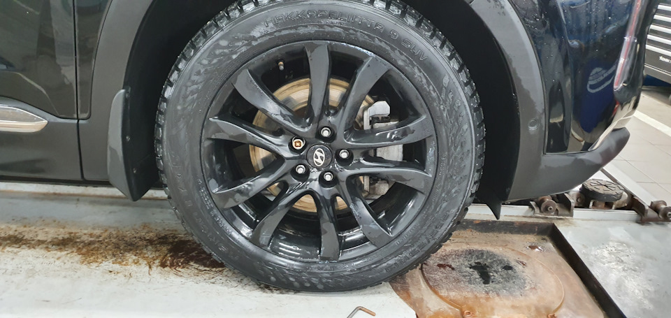Фото в бортжурнале Hyundai Santa Fe (4G)