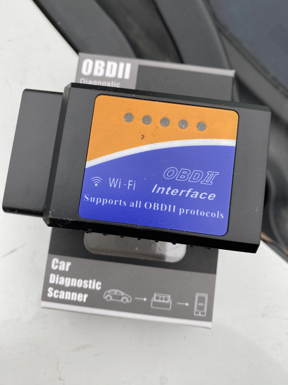 Правильный OBD-II WiFi ELM327 v.1.5 — Mitsubishi ASX бензин, 2 л