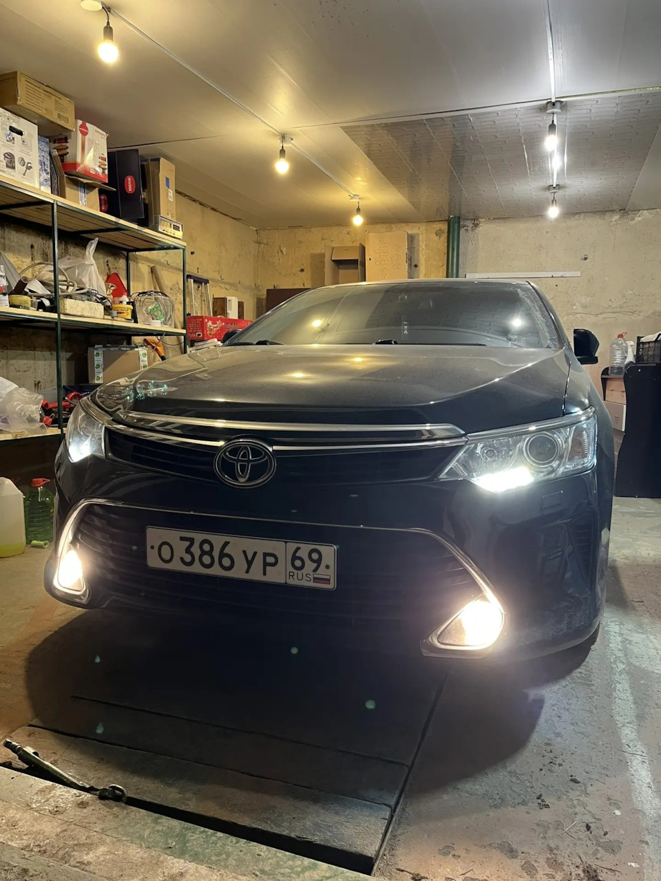 До — Toyota Camry (XV50)