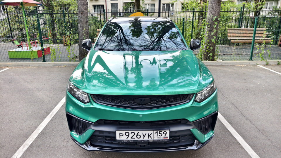 Фото в бортжурнале Geely Tugella