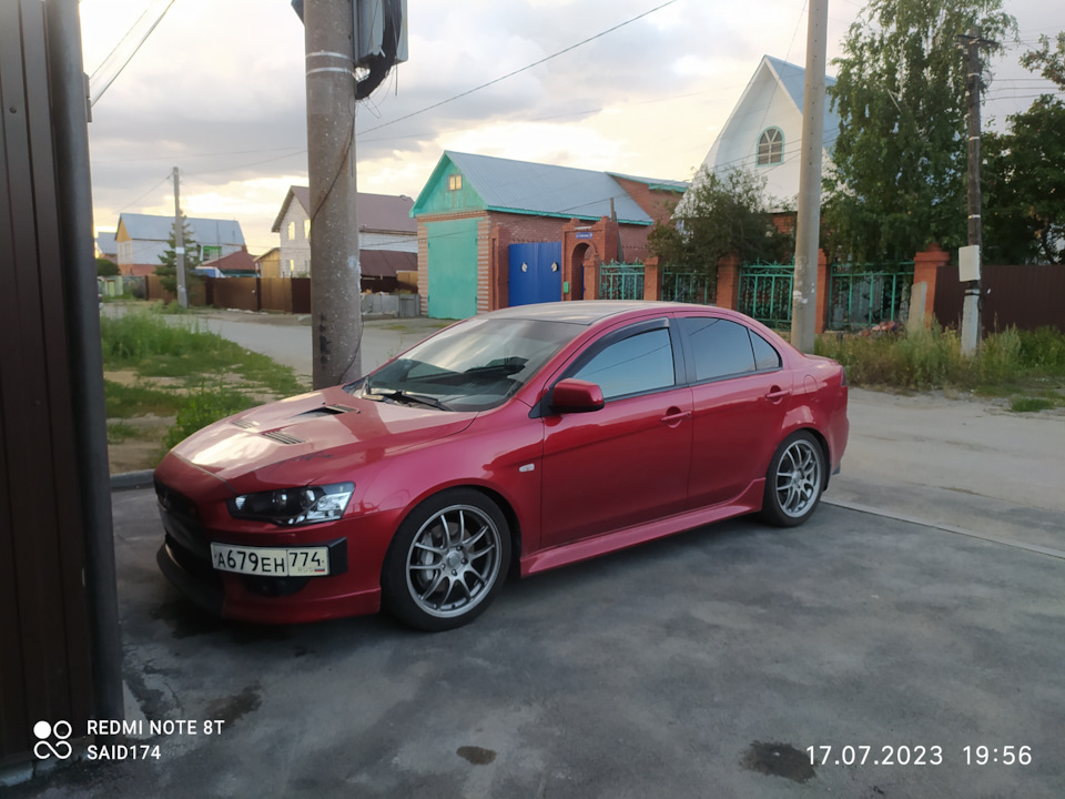 Фото в бортжурнале Mitsubishi Lancer X