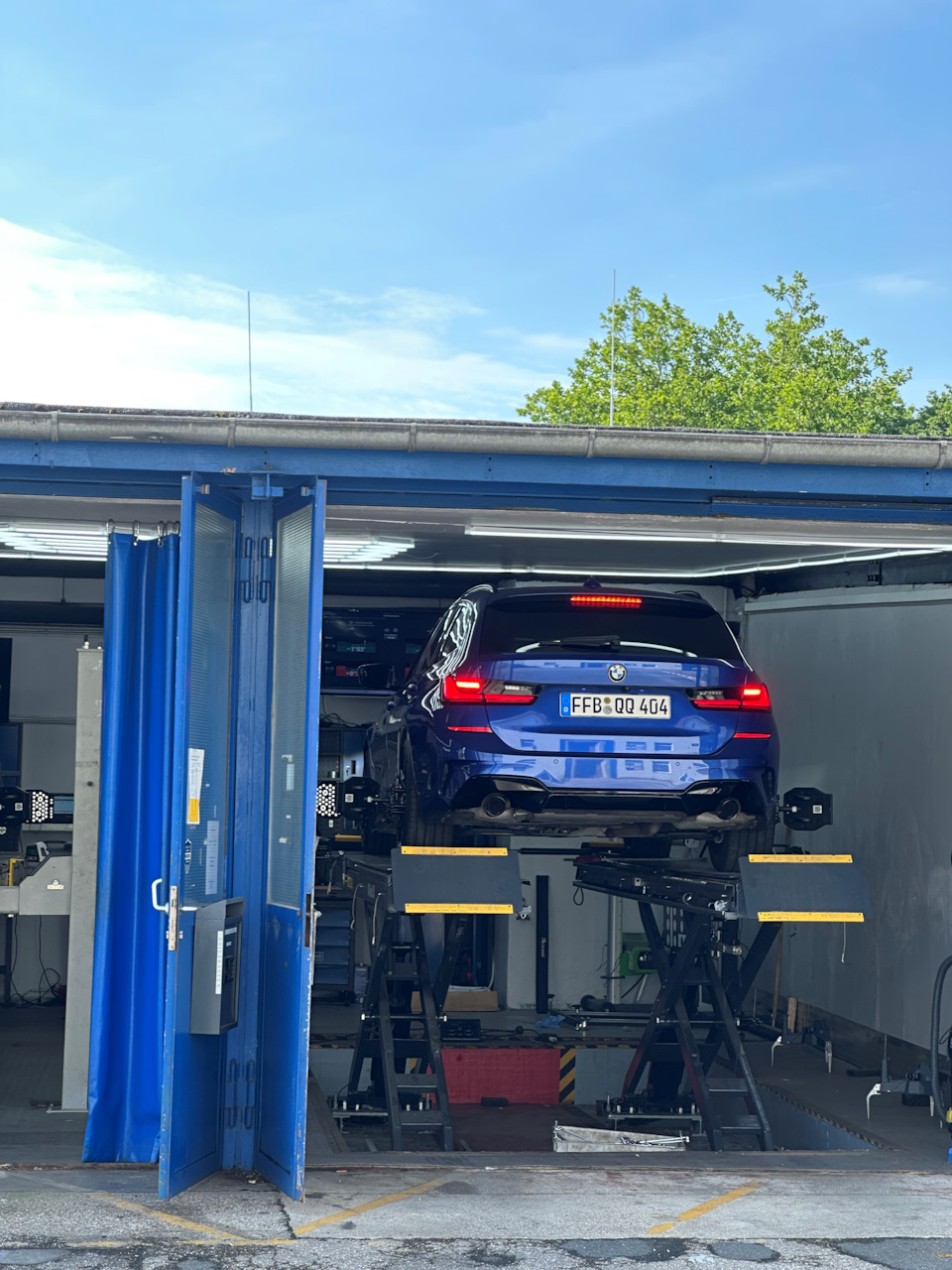 Процесс идёт — BMW 3 series Touring (G21)