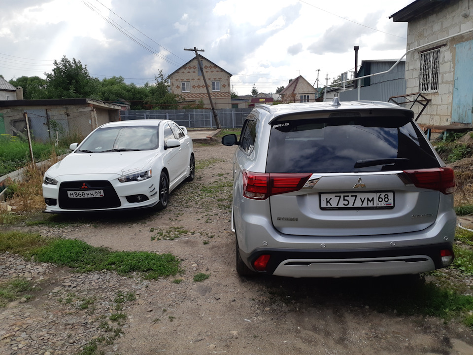 Photo from the logbook Mitsubishi Lancer X