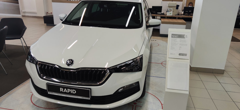 Фото в бортжурнале Skoda Rapid (1G)