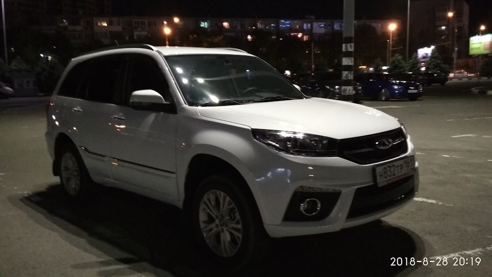 Chery Tiggo Белый Тигренок