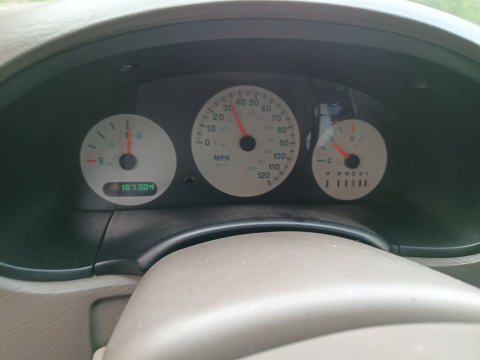 Photo from the logbook Chrysler Voyager (4G)