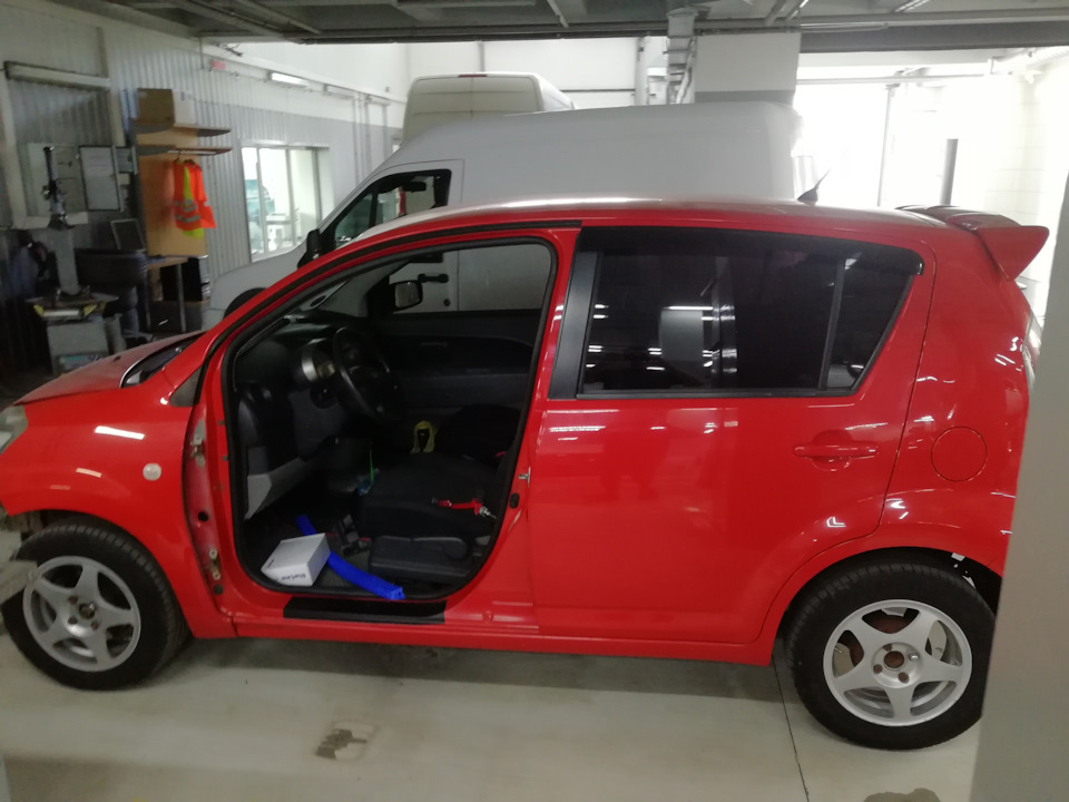 Photo from the logbook Daihatsu Sirion (2G)