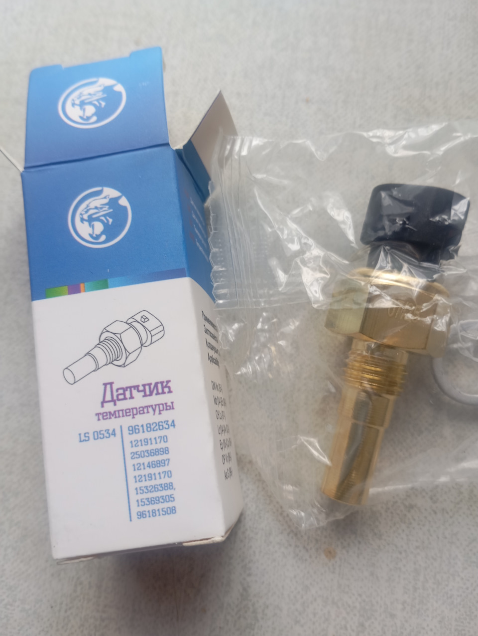 96 181 508 Датчик температуры в ГБЦ HQ96182634 Daewoo Matiz, Nexia