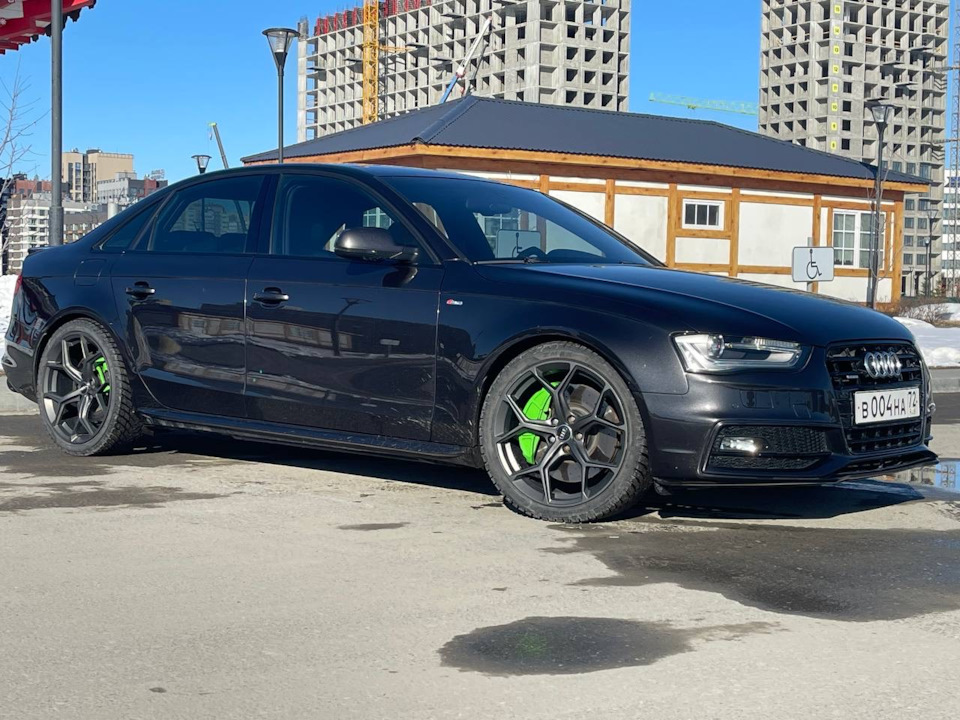 вид тот же, но подвеска другая — Audi A4 (B8)