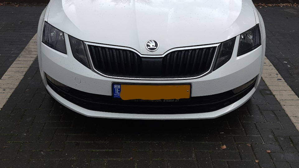 Skoda Octavia Белый 2.0 TDI