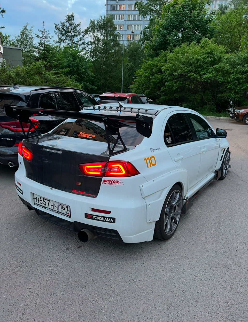 Пушка — Mitsubishi Lancer Evolution X