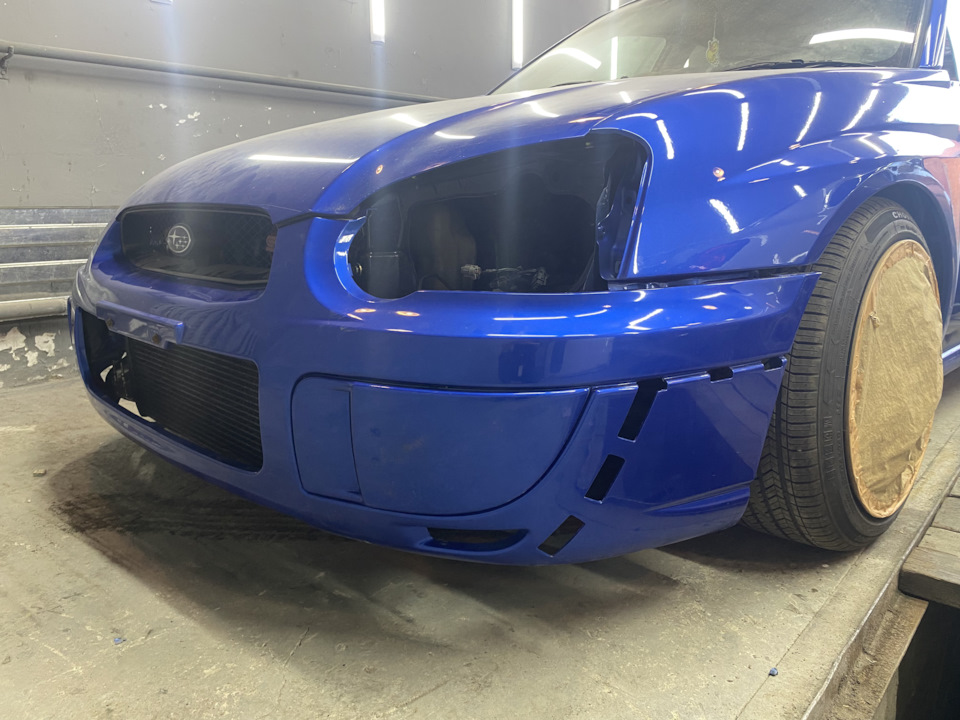 Да, маленько запилен под фронт — Subaru Impreza WRX (GD/GG)
