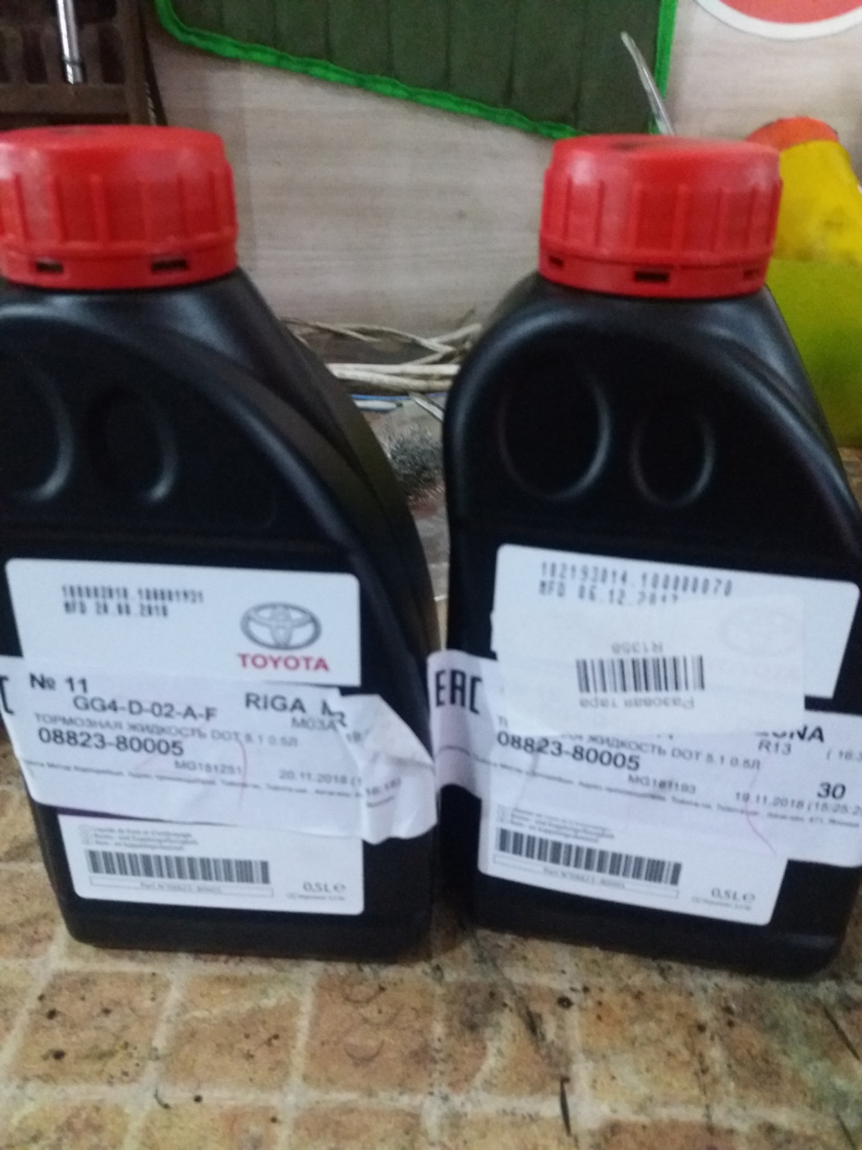 Фото в бортжурнале Toyota Corolla (140/150). Запчасти на фото: 0882380005