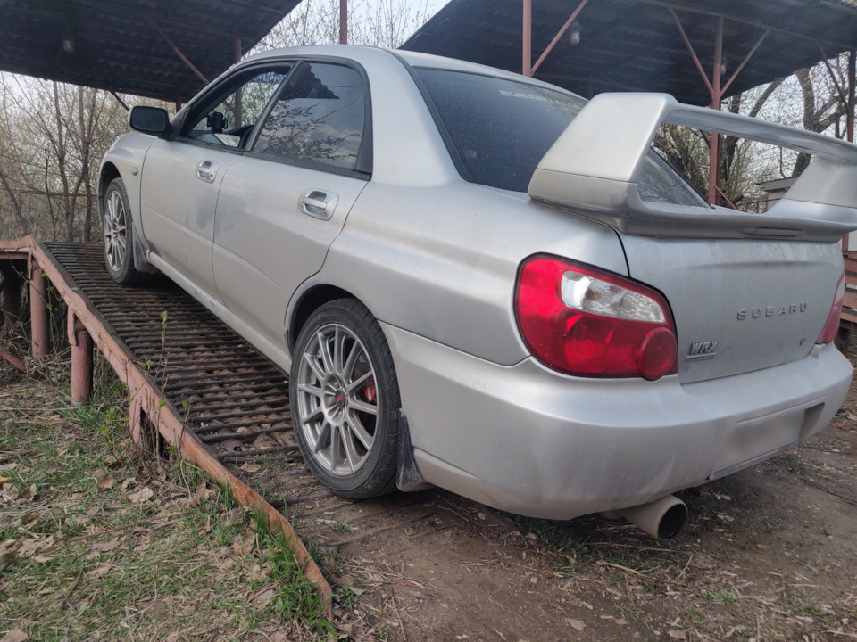 мучил эстакаду — Subaru Impreza (GD/GG)