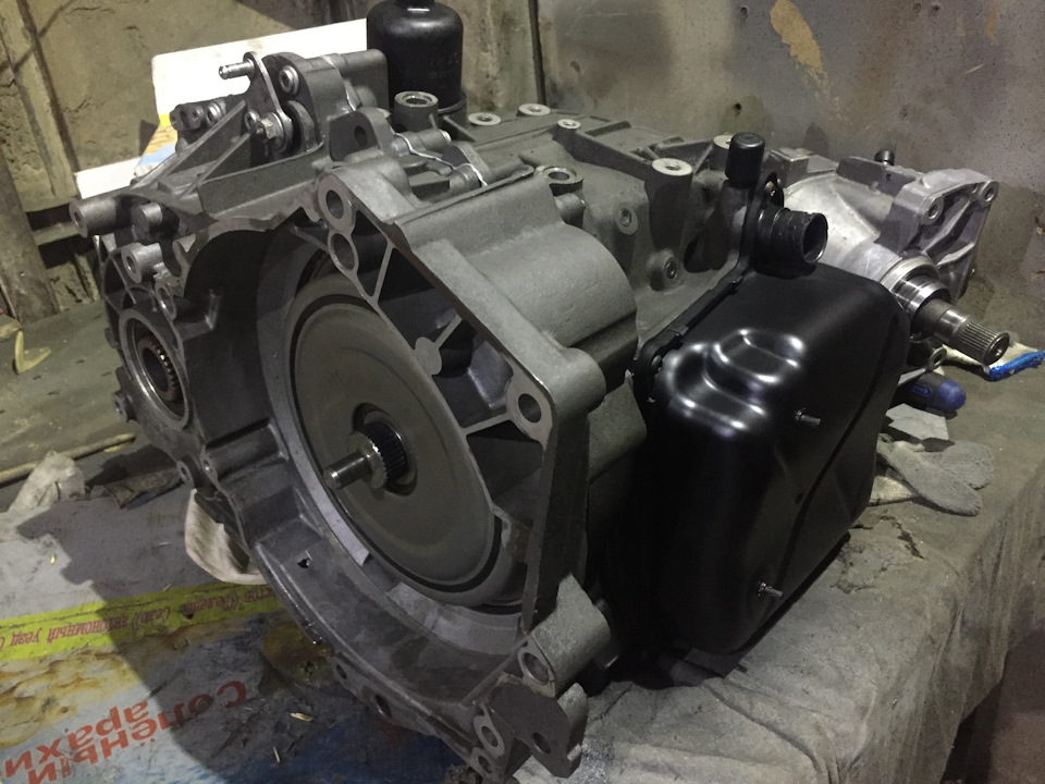 Коробка собрана — Volkswagen Passat B6