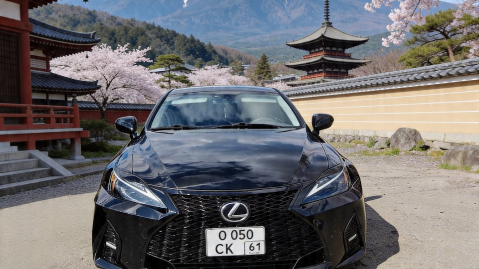 Lexus IS Чёрный самурай