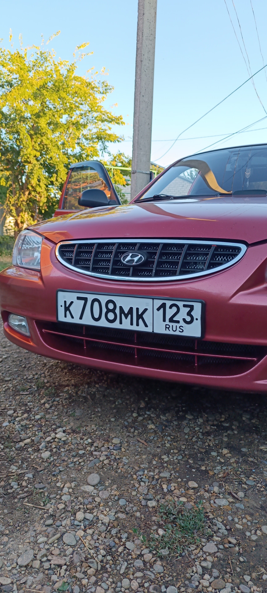 Photo from the logbook Hyundai Accent (2G)