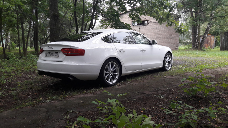 Фото в бортжурнале Audi A5 Sportback (1G)