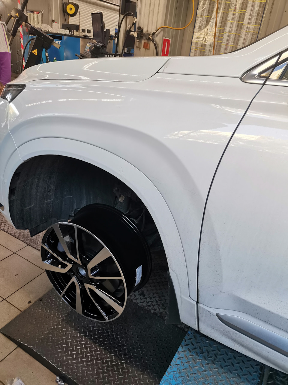 Фото в бортжурнале Hyundai Santa Fe (4G)
