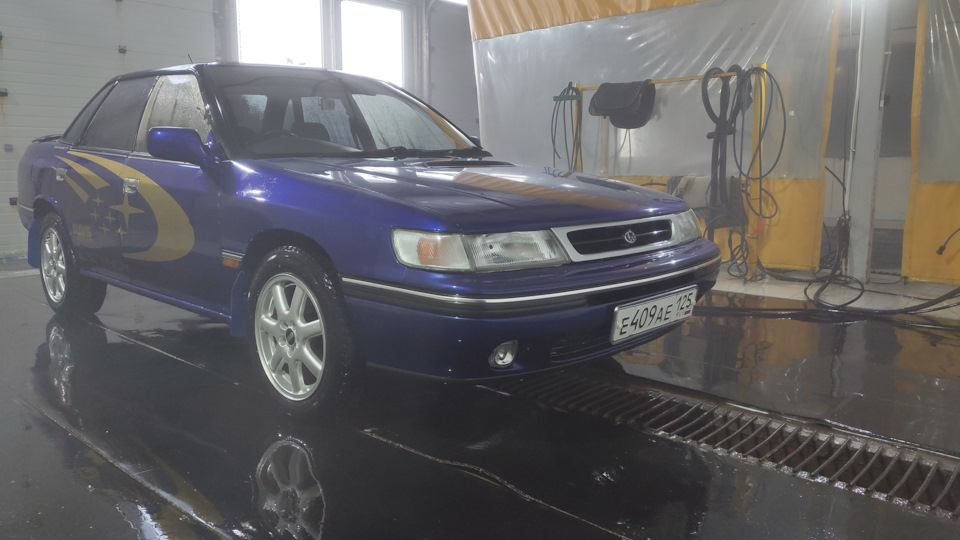Subaru Legacy BCA, EJ205, на палке
