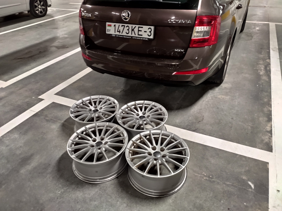 Фото в бортжурнале Skoda Octavia Combi A7 Mk3