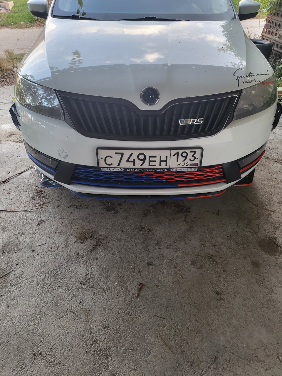Фото в бортжурнале Skoda Rapid (1G)