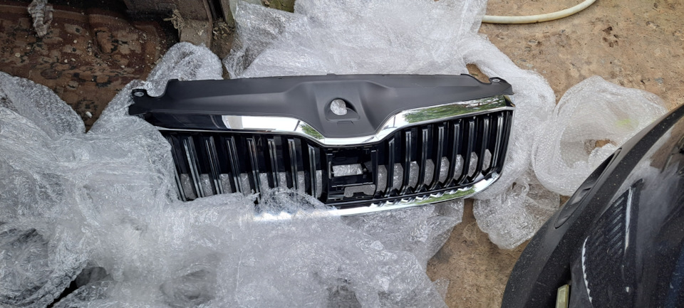 Решетка под АСС — Skoda Superb Mk3