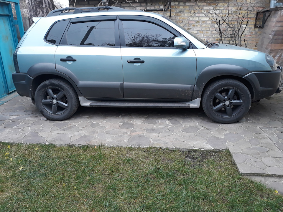 В предверии переобувки — Hyundai Tucson (JM)