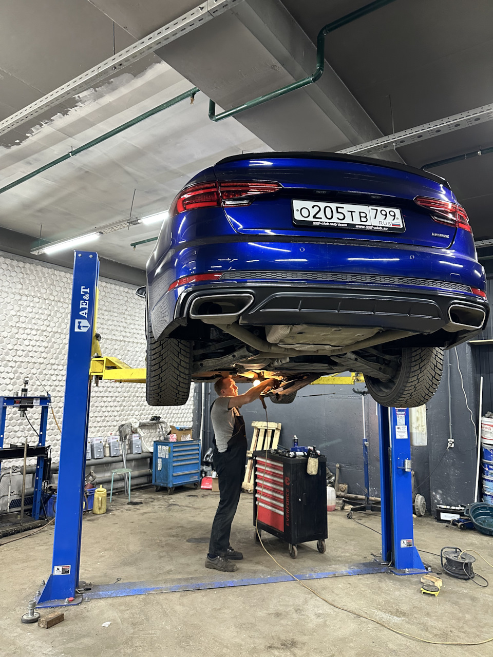 Фото в бортжурнале Audi A4 (B9)