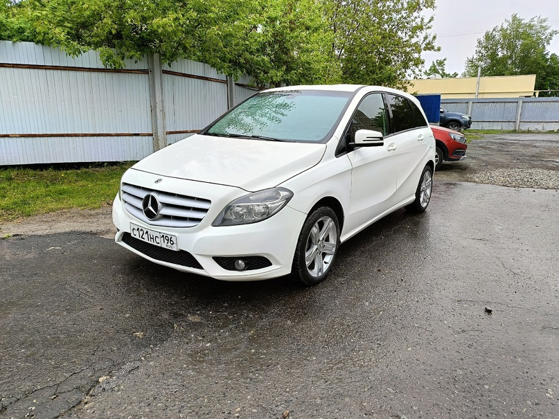 Фото в бортжурнале Mercedes-Benz B-Class (W246)