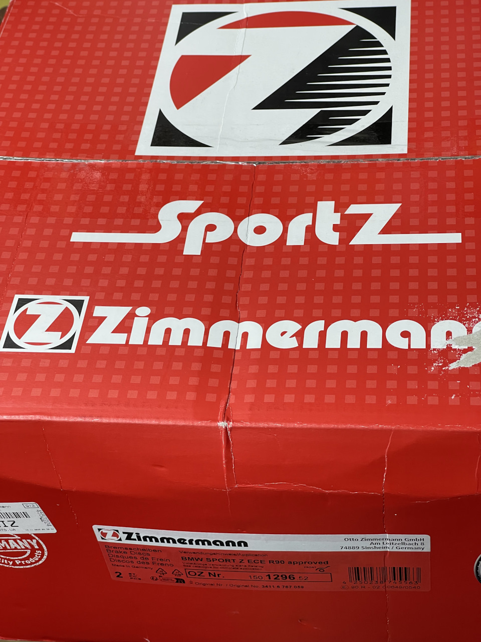 user_d801ec12　foil5点セット 150.1296.52 Тормозной диск SPORT COAT Z, 324 мм, перфорированный