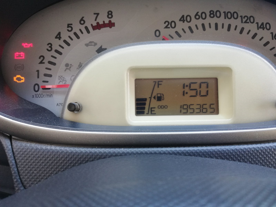 Photo from the logbook Daihatsu Sirion (2G). Found on photo: 195765