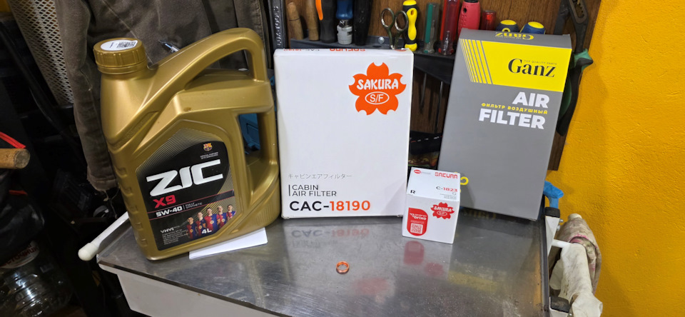 Фото в бортжурнале Nissan Tiida (1G). Запчасти на фото: CAC18190