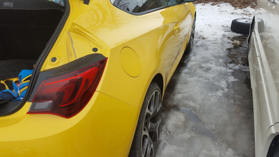 Opel astra J GTC диски от OPC — Opel Astra J GTC