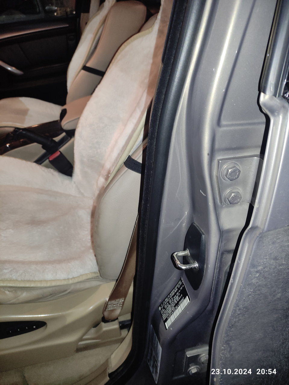 После монтажа. Область — BMW X5 (E53)