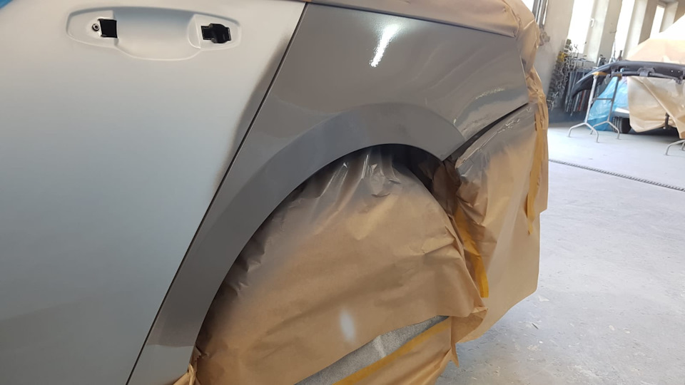 Покраска — Skoda Superb Mk3