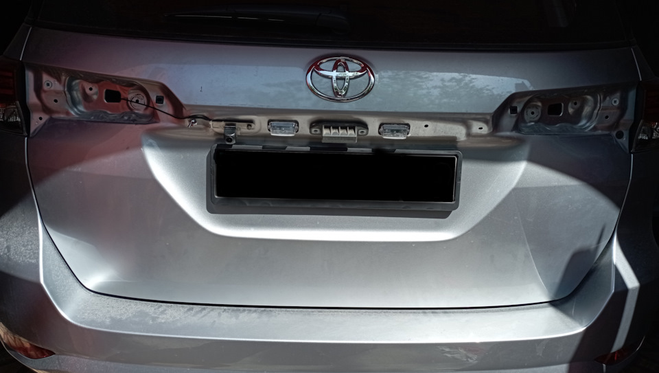 Вот так проходила подгонка — Toyota Fortuner (2G)