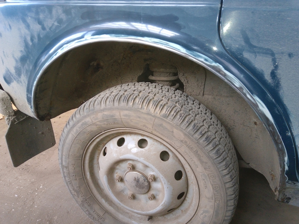готова. Впервые, и так ровно и красиво — Lada 4x4 5D