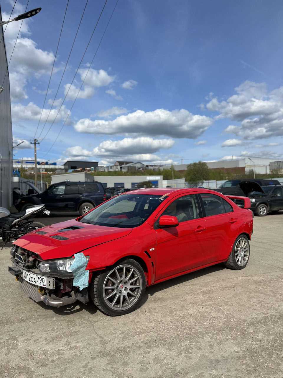 Еще чуть чуть — Mitsubishi Lancer Evolution X