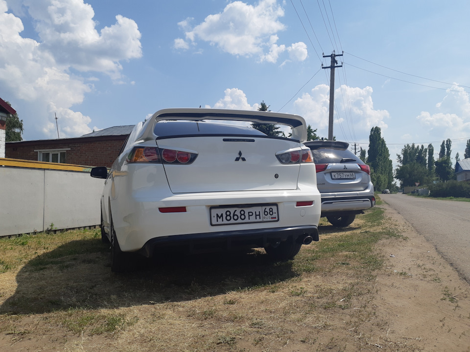 Photo from the logbook Mitsubishi Lancer X