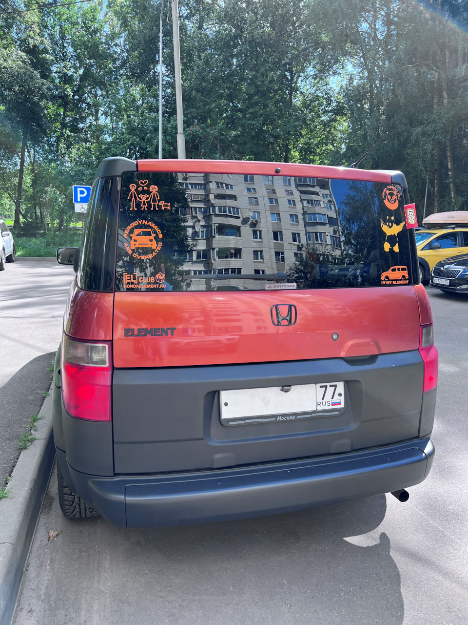 Фото в бортжурнале Honda Element