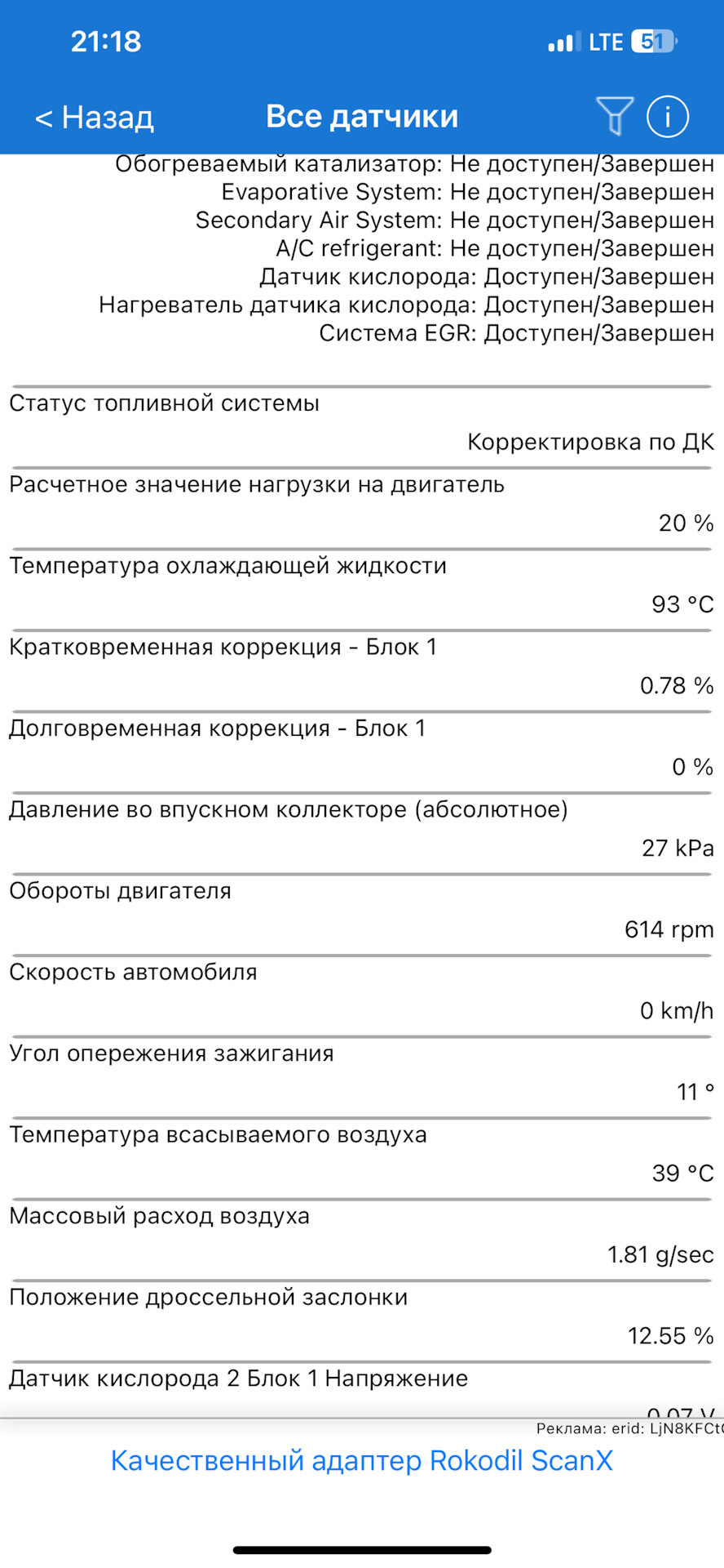 OBD — Mazda 6 (3G) GJ