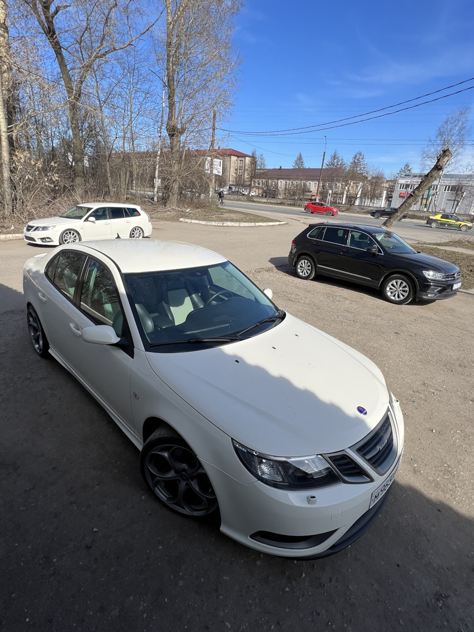 Это мы на обед заезжали. — Saab 9-3 (2G)