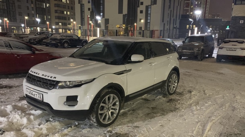 Land Rover Range Rover Evoque Британский трактор