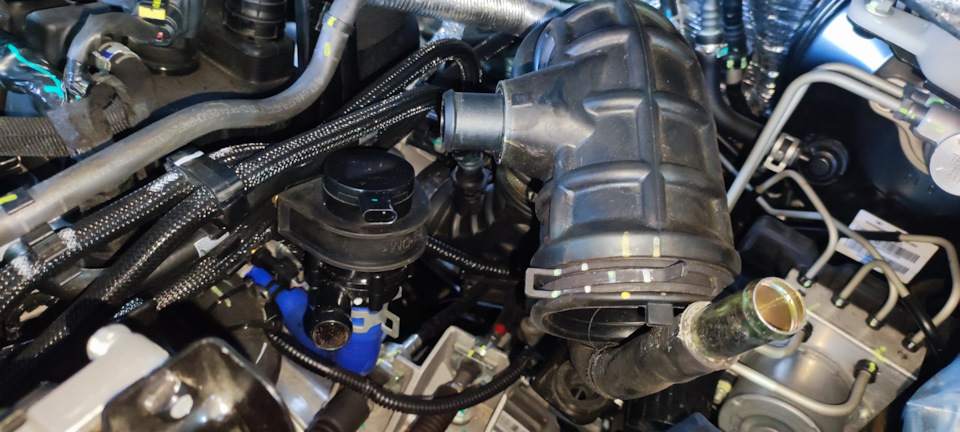 Место установки помпы — Haval M6 (2G)
