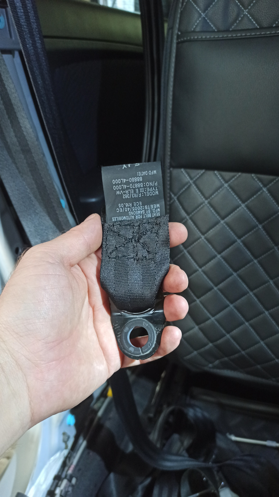 888804L000 Ремень безопасности KIA HYUNDAI | Запчасти на DRIVE2