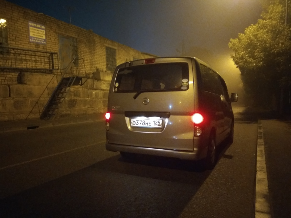 Фото в бортжурнале Nissan NV200