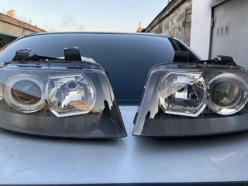 После полировки и поклейки бронепленки — Audi A4 (B6)